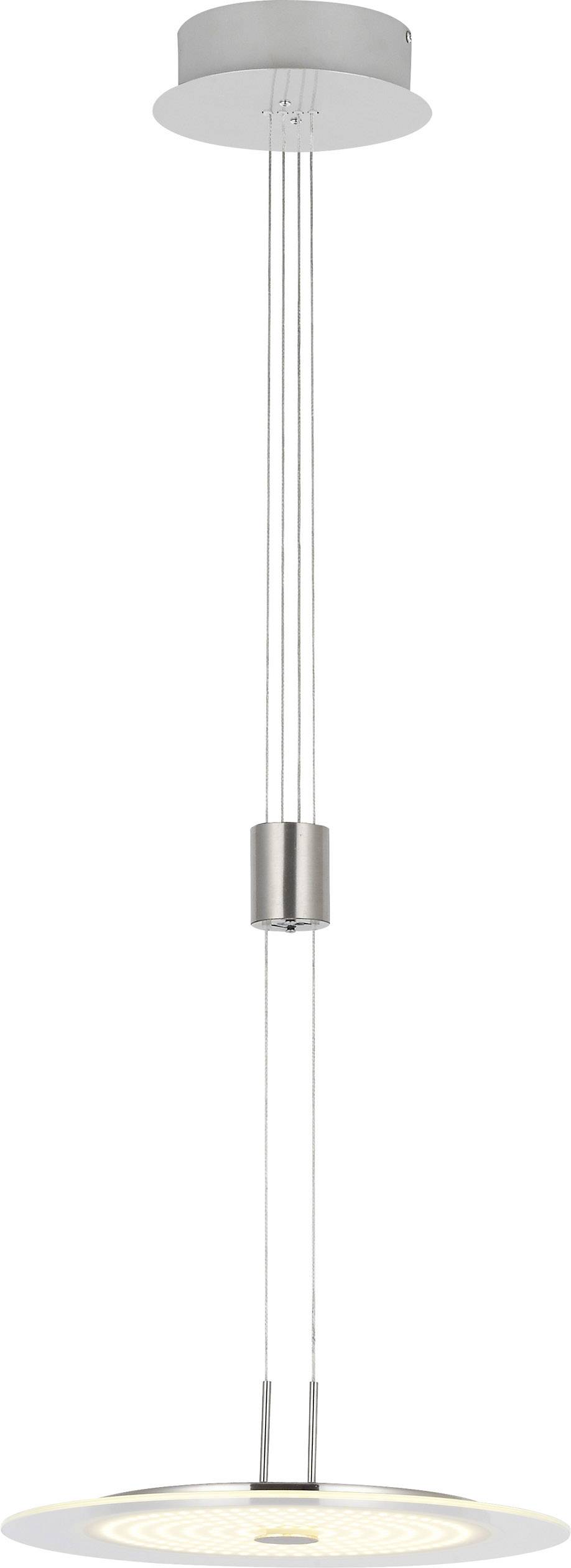 WOFI Roma 6120.01.54.0000 Suspension LED 21.6 W nickel (mat), chrome