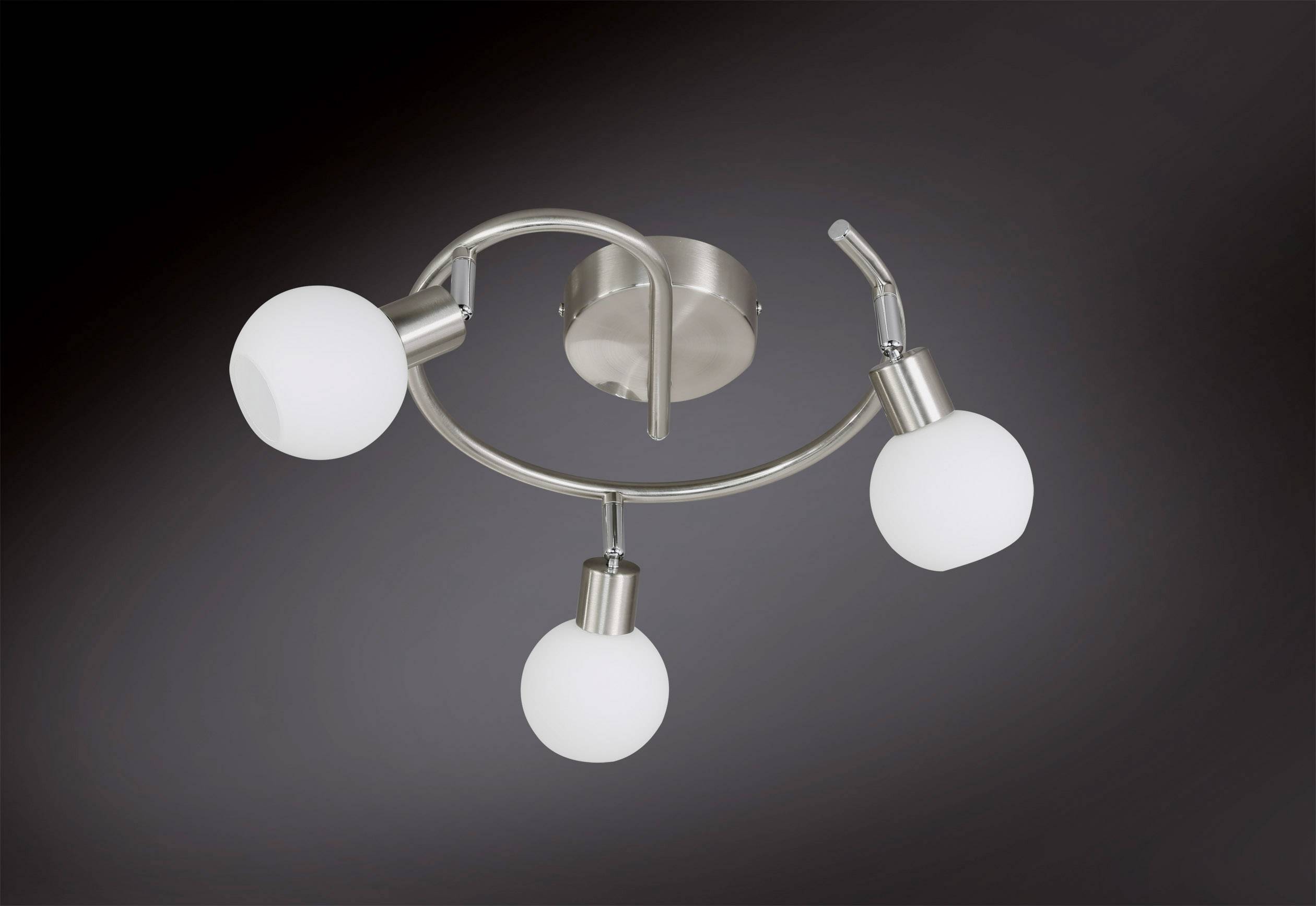 ACTION Nois 907103640000 Plafonnier à spot LED 15 W nickel (mat)