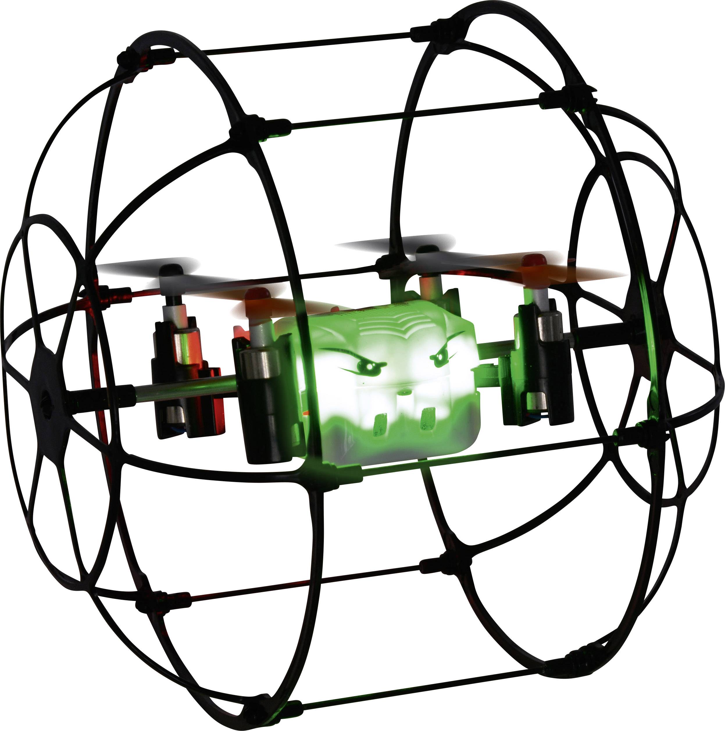 Carson RC Sport X4 Cage Copter Drone quadricoptère prêt à voler (RtF) débutant