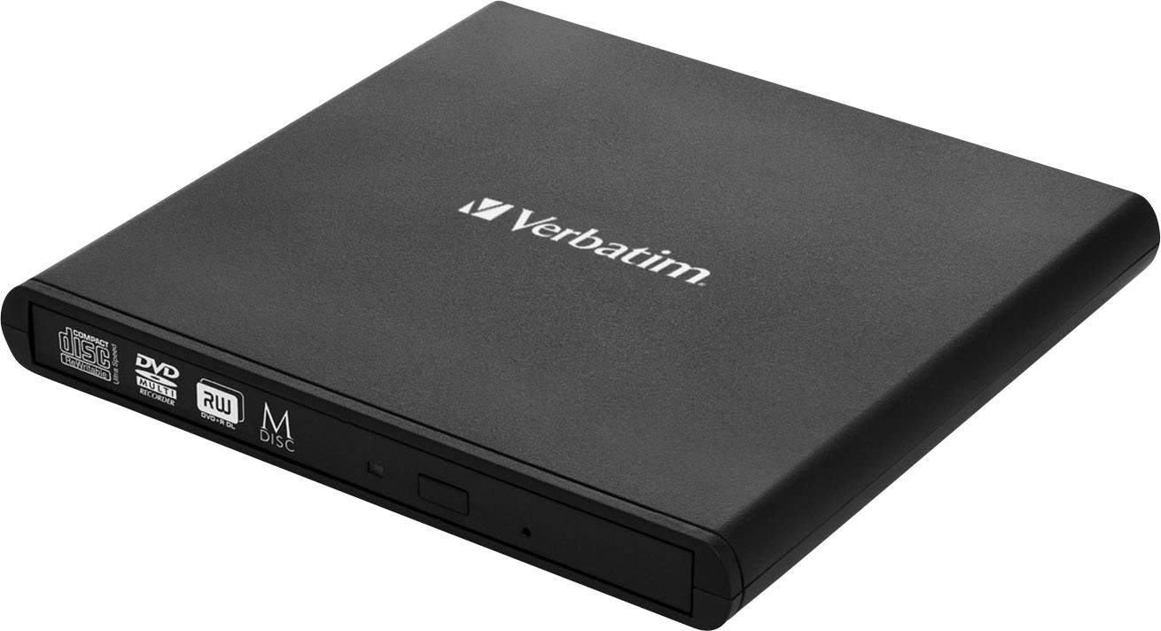 Verbatim 98938 Graveur DVD externe au détail USB 2.0 noir