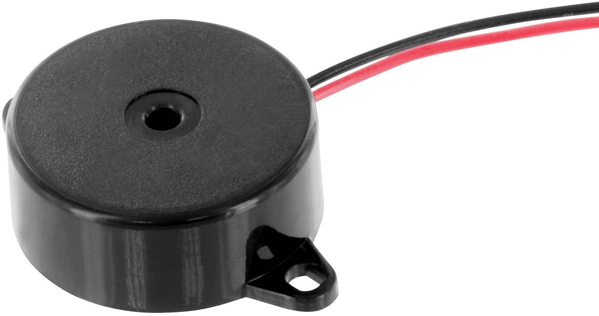 PSG24 Buzzer miniature Bruit généré: 80 dB Tension: 12 V/DC son continu