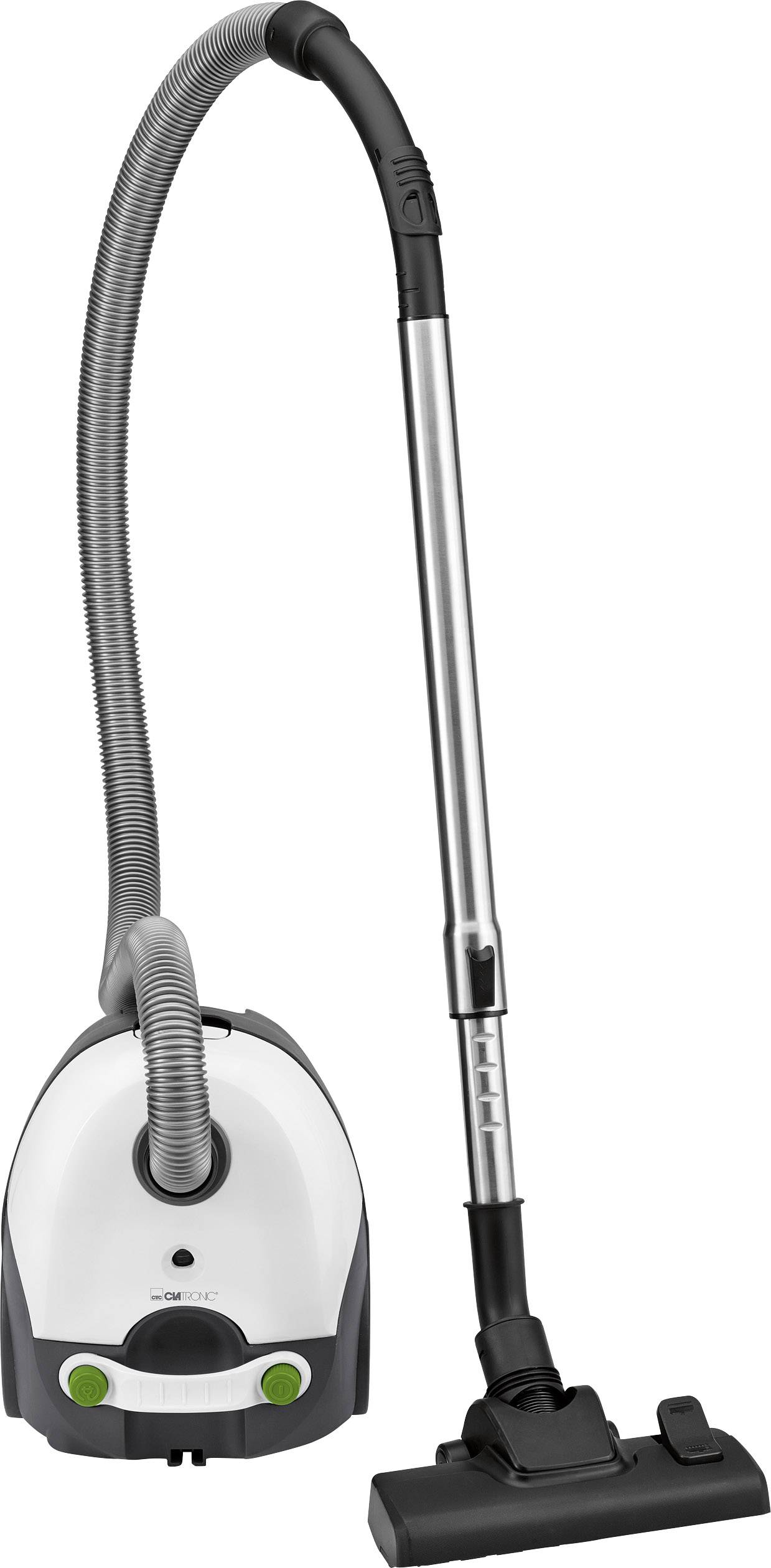 Aspirateur avec sac Clatronic BS 1300 700 W blanc, gris