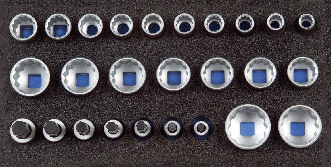Gedore Jeu de douilles 1/2" (12.5 mm) 26 pièces 2308916