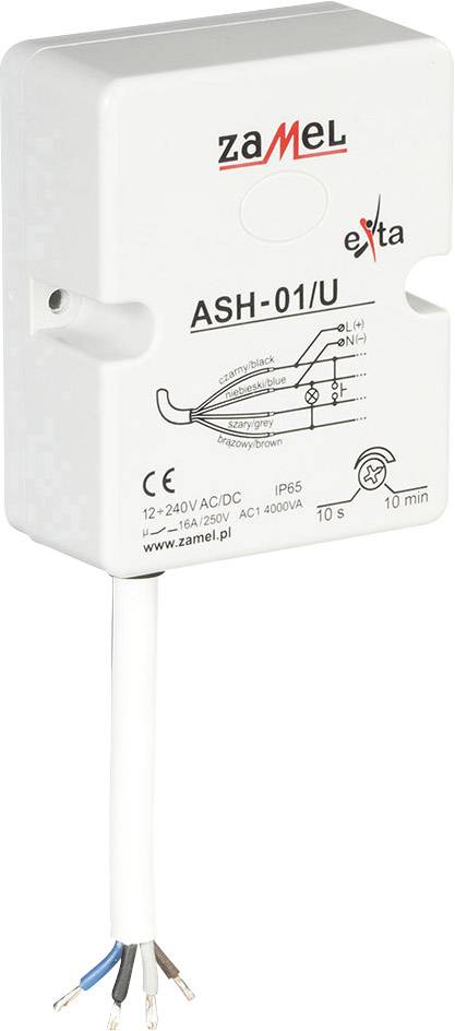 Zamel ASH-01/U Minuterie d'escalier profilé 12 V, 24 V, 230 V