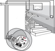 Zamel ASP-01 Minuterie d'escalier encastré 230 V