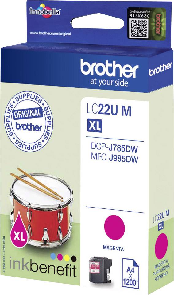 Brother Encre LC-22U M d'origine magenta LC22UM