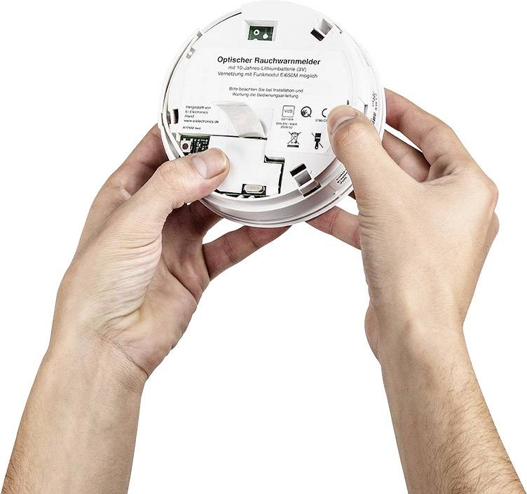 Ei Electronics Détecteur de fumée sans fil jeu de 5 autonomie 10 ans, interconnectable