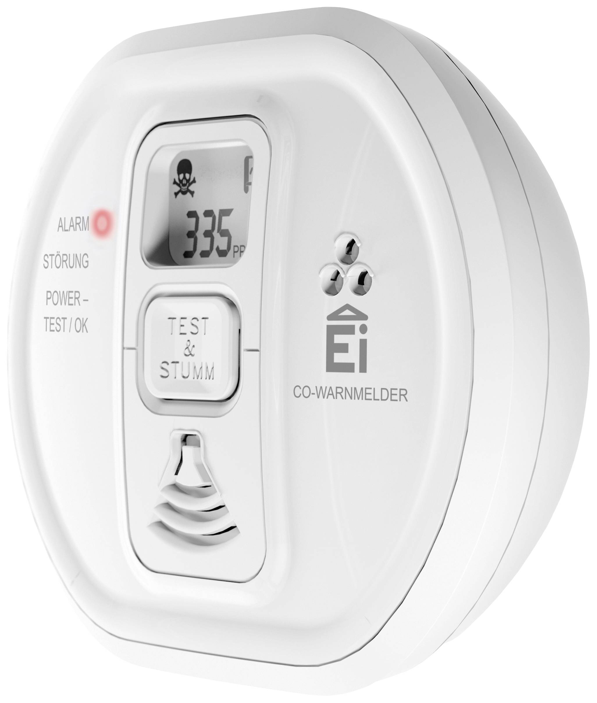 Ei Electronics i-serie Détecteur de monoxyde de carbone autonomie 10 ans à pile(s) Gaz détecté monoxyde de carbone