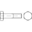 Vis hexagonale HV TOOLCRAFT 146564 1 pc(s) M20 45 mm tête hexagonale 6 pans extérieurs acier N/A