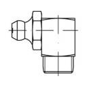 TOOLCRAFT Nipple de graissage à cône Acier galvanisé qualité 5.8 M10 100 pc(s)