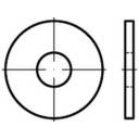 Rondelle 5.3 mm 15 mm acier inoxydable A2 1000 pc(s) TOOLCRAFT 1067657