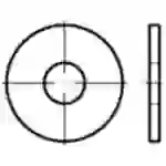 Rondelle 5.3 mm 15 mm acier inoxydable A4 100 pc(s) TOOLCRAFT 1067664 Rondelle 5.3 mm 15 mm acier inoxydable A4 100 pc(s) TOOLCRAFT 1067664