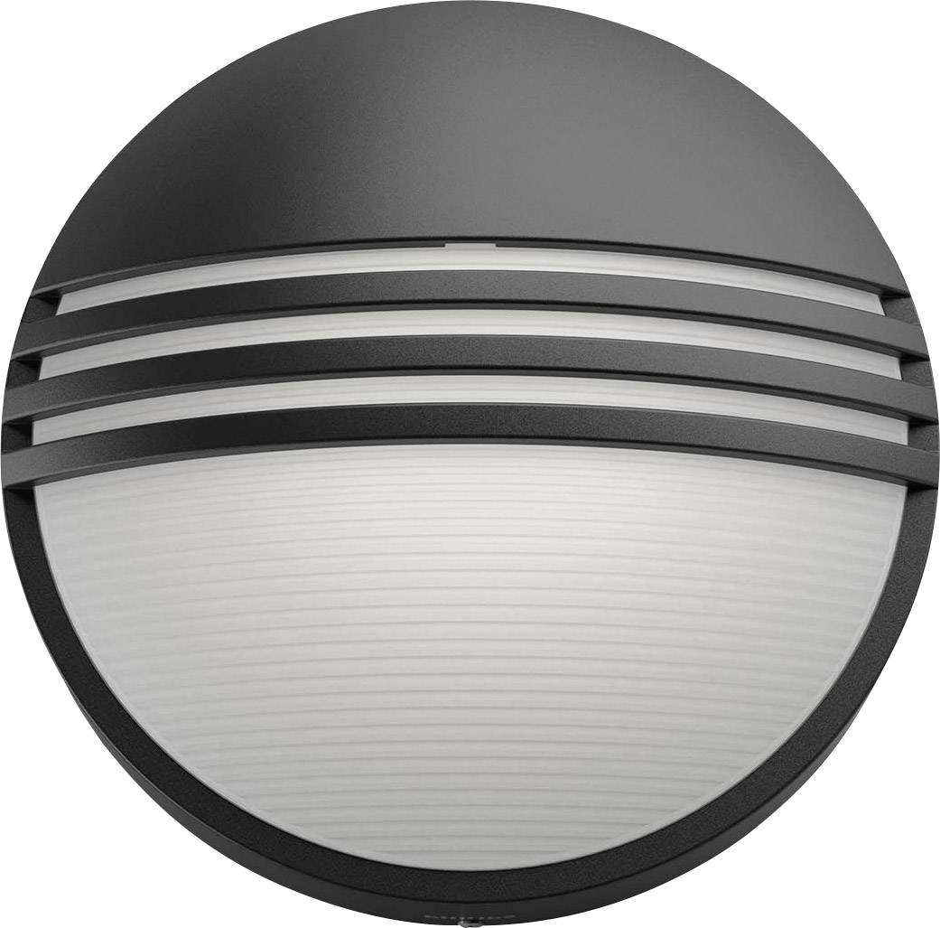 Applique LED extérieure Philips LED Yarrow 172963016 LED intégrée noir