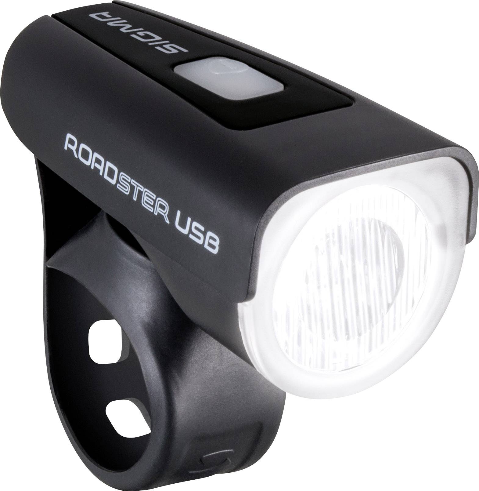 Sigma Fahrrad-Scheinwerfer Roadster USB LED akkubetrieben Schwarz