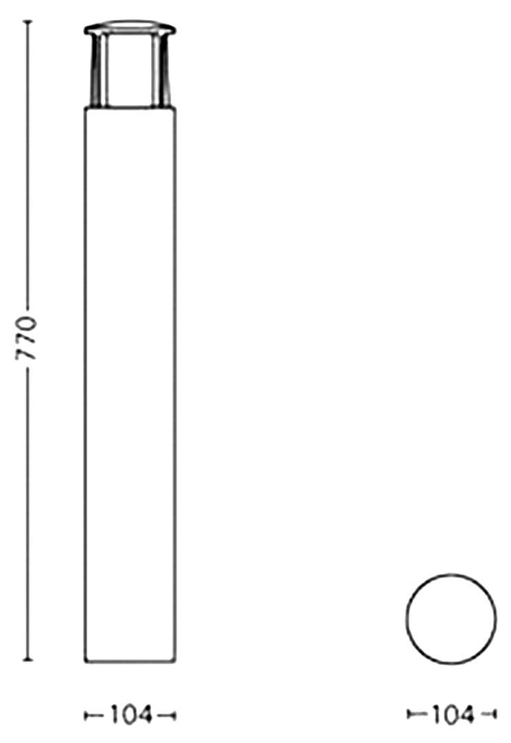 Luminaire LED extérieur Philips LED 164679316 Stock LED LED intégrée 6 W anthracite