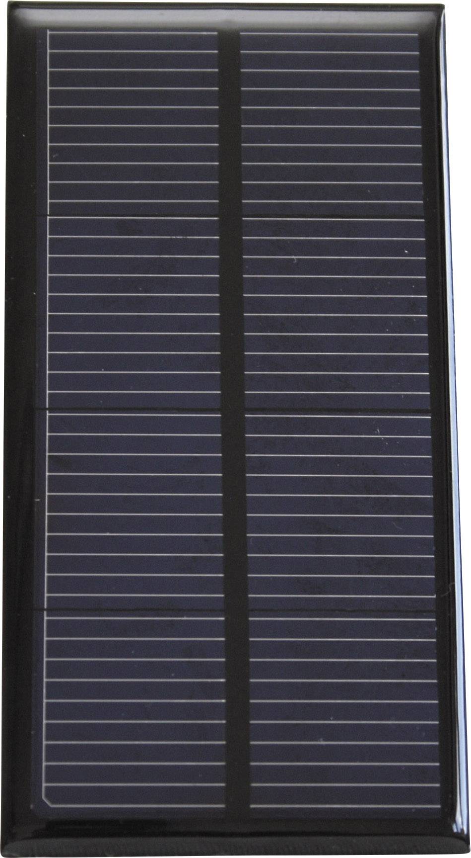 Module de panneau solaire au design rectangulaire avec motif linéaire pour la production d'électricité.