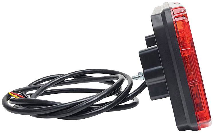 Feu de recul pour remorque droite, arrière SecoRüt 95916 transparent extrêmités de câble ouvertes 12 V, 24 V