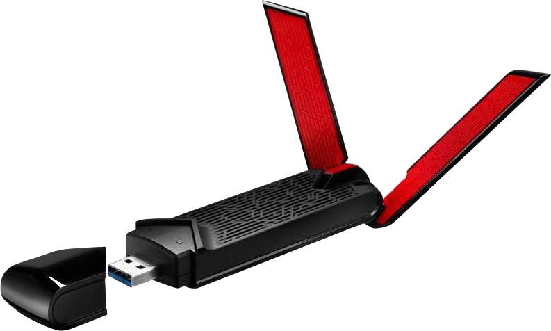 Clé Wi-Fi USB 3.2 (1è gén.) (USB 3.0) Asus USB-AC68 1.9 GBit/s