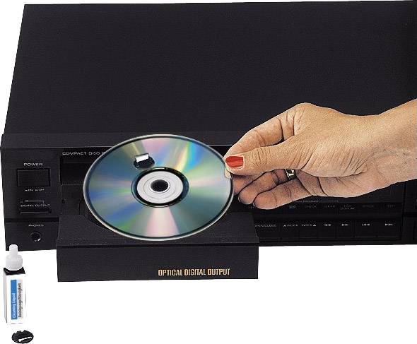 Hama 00044733 Disque de nettoyage laser des CD 1 pc(s)