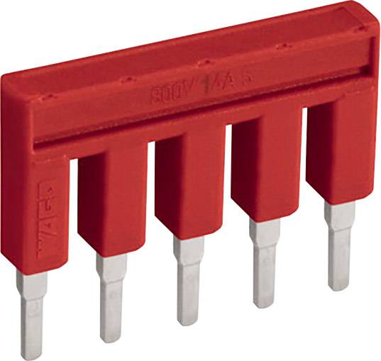 WAGO 2000-410/000-005 Peigne de pontage rouge 100 pc(s)