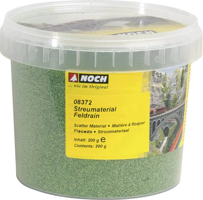 Matériau à saupoudrer lisière de champs NOCH 0008372 vert moyen 200 g