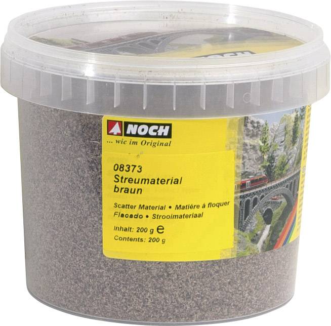 Matériau à saupoudrer champ NOCH 0008373 marron 200 g