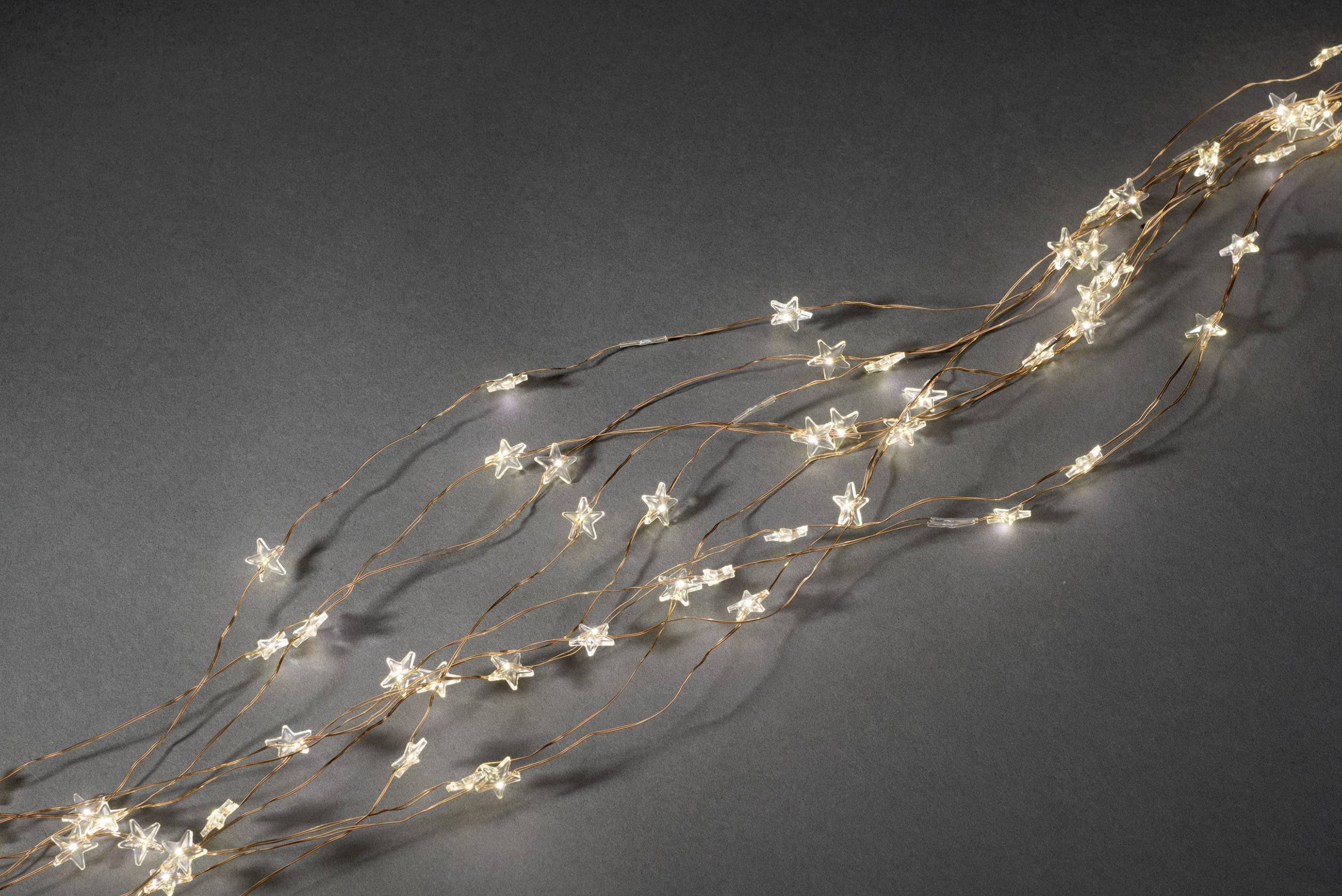 Guirlande LED étoiles Konstsmide LED N/A transparent