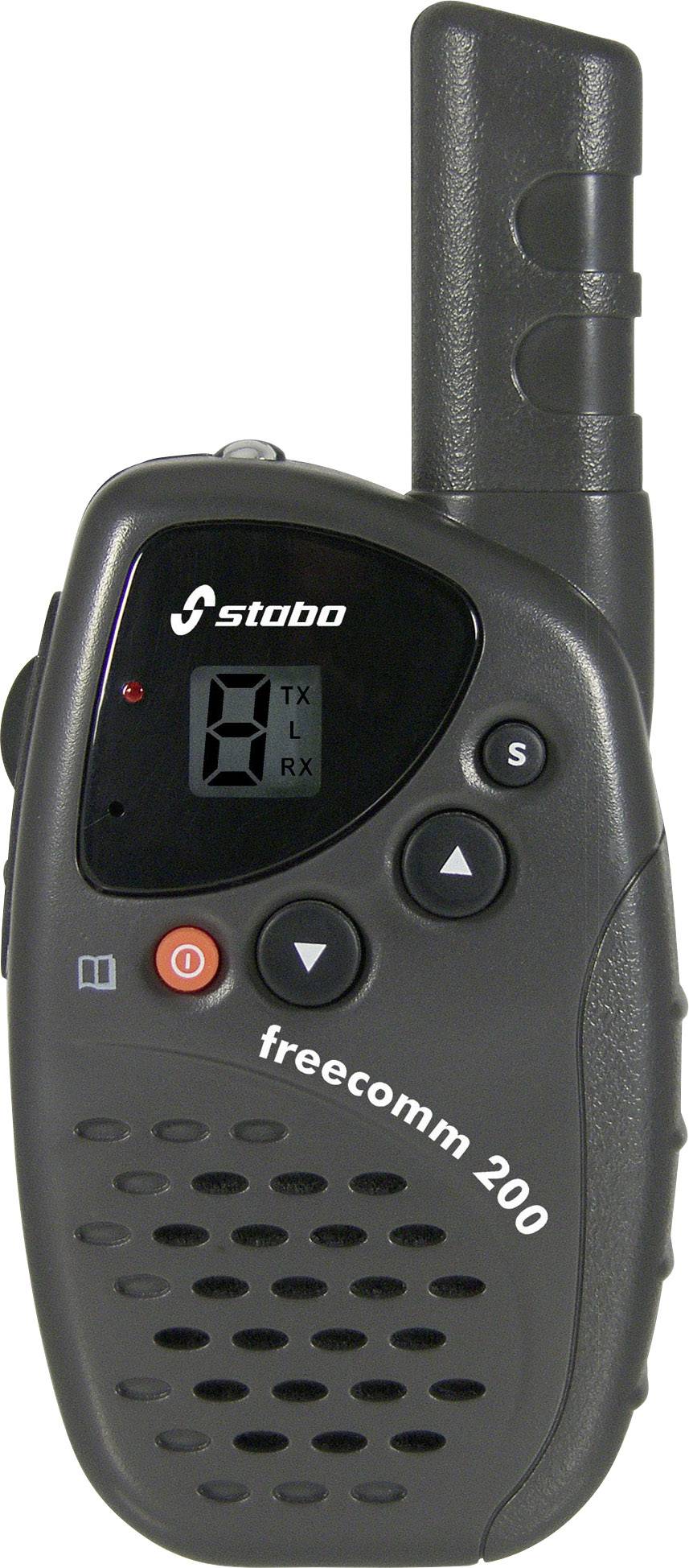 Stabo freecomm 200 20200 Talkie-walkie PMR jeu de 2
