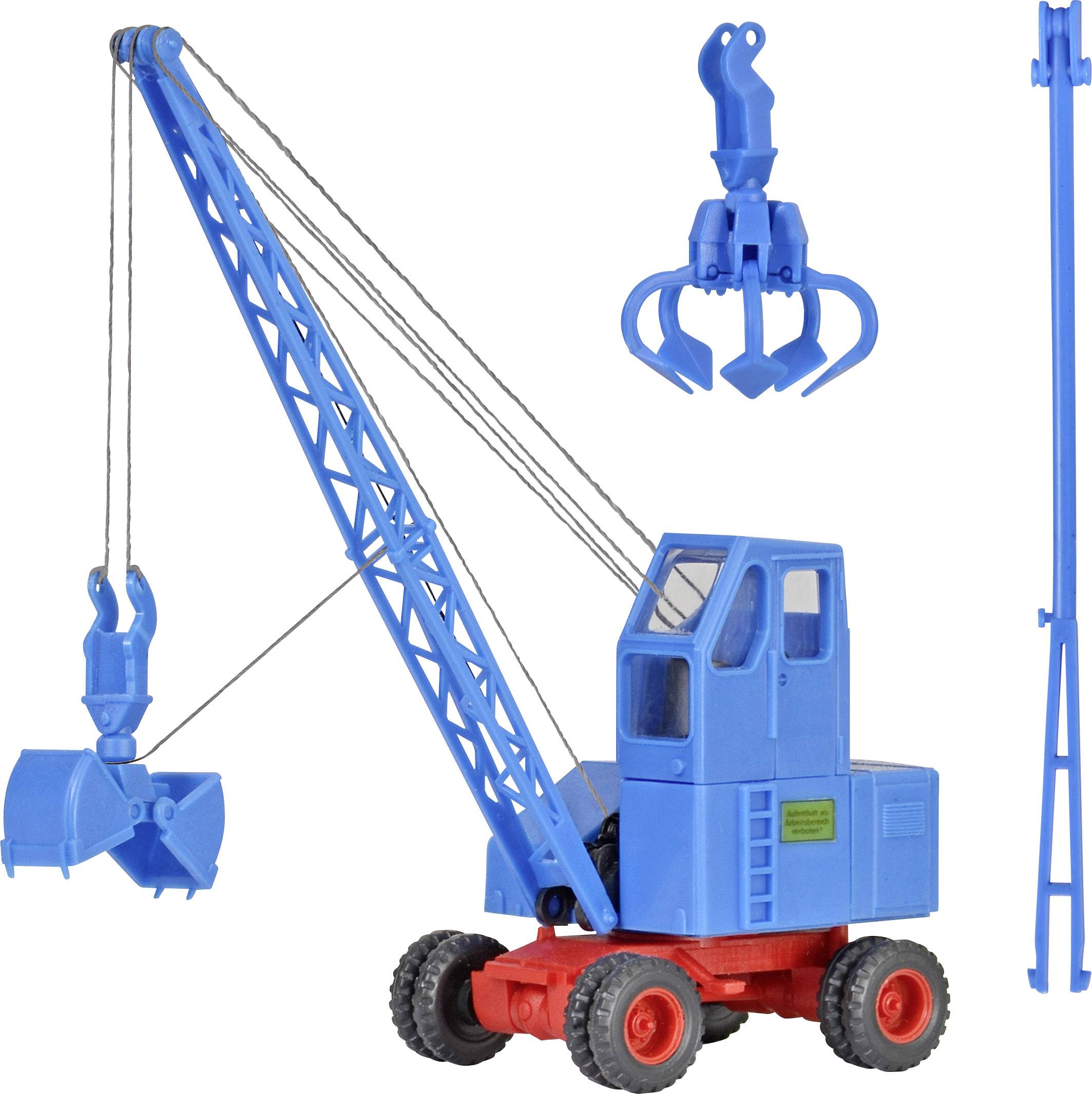 Kibri 11281 H0 Modèle réduit de véhicule de construction Fuchs Pelle à câble mobile