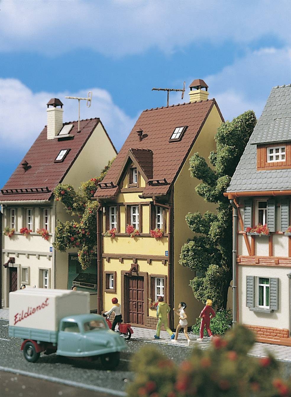 Vollmer 43671 H0 Maison de vacances Bahnhofstrasse 13