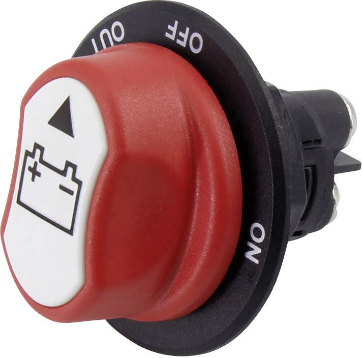 SCI A23-6B Coupe-batterie de voiture A23-6B 50 V/DC 50 A 1 x Off/On à accrochage 1 pc(s)