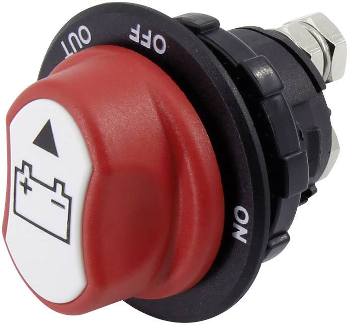 SCI A23-7B Coupe-batterie de voiture A23-7B 32 V/DC 100 A 1 x Off/On à accrochage 1 pc(s)