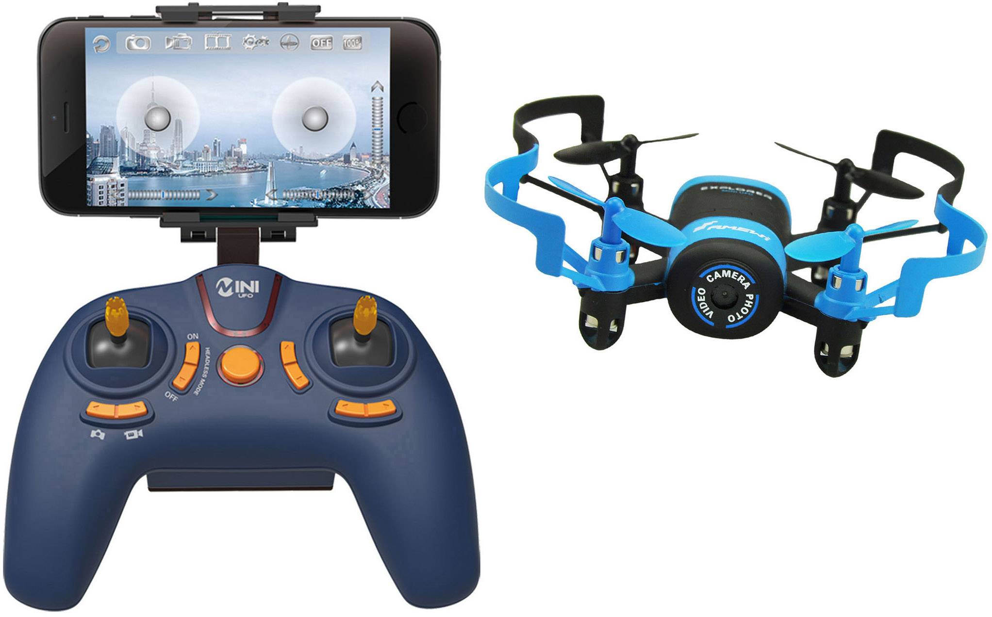 Amewi Mini FPV Drone Explorer Quadrocopter RtF Kameraflug