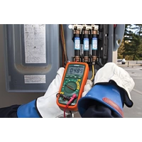 Extech EX350 Multimètre numérique CAT III 600 V Affichage (nombre de points): 4000 Extech EX350 Multimètre numérique CAT III 600 V Affichage (nombre de points): 4000