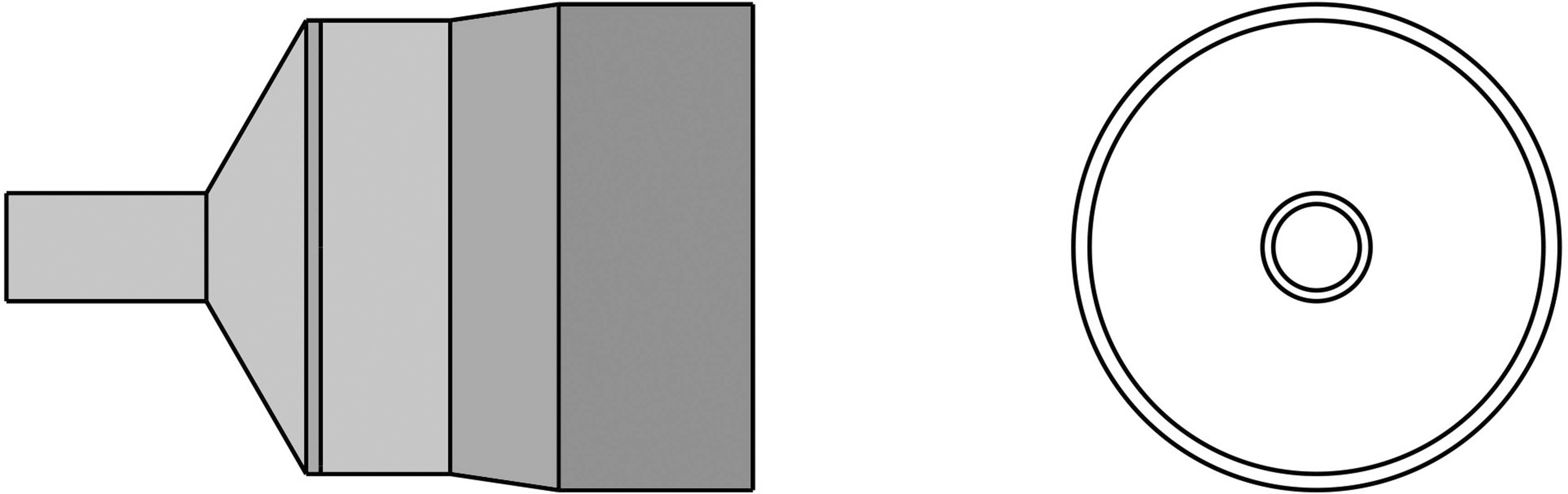 Weller T0058768743 Buse à air chaud buse à air chaud Contenu 1 pc(s)