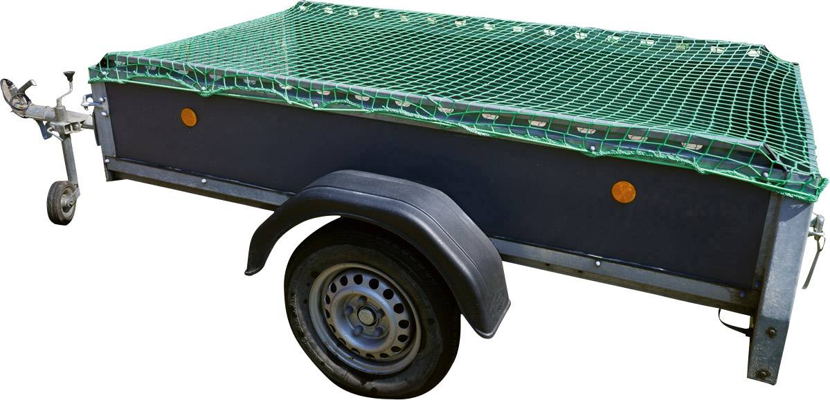 Filet pour remorque (L x l) 4.5 m x 2.5 m Petex 43198913 avec sangle de serrage en caoutchouc 1 pc(s)