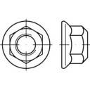 TOOLCRAFT 149251 Écrou hexagonal avec bride M14 13023 acier 50 pc(s)