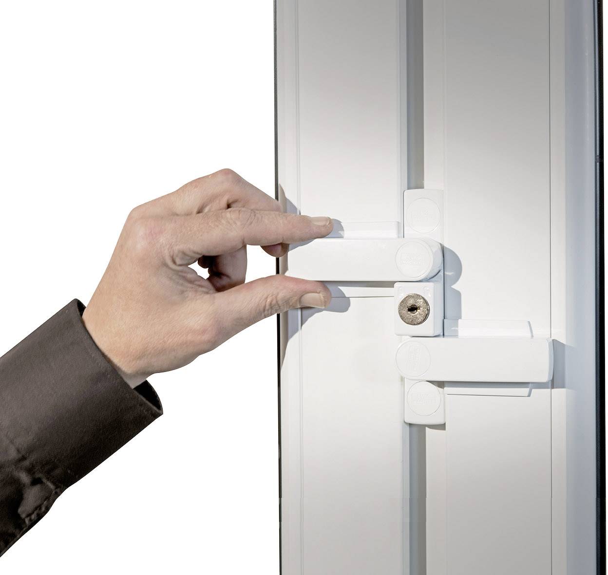 Verrou pour fenêtre Burg Wächter Winsafe WS 22 W SB 38271 blanc