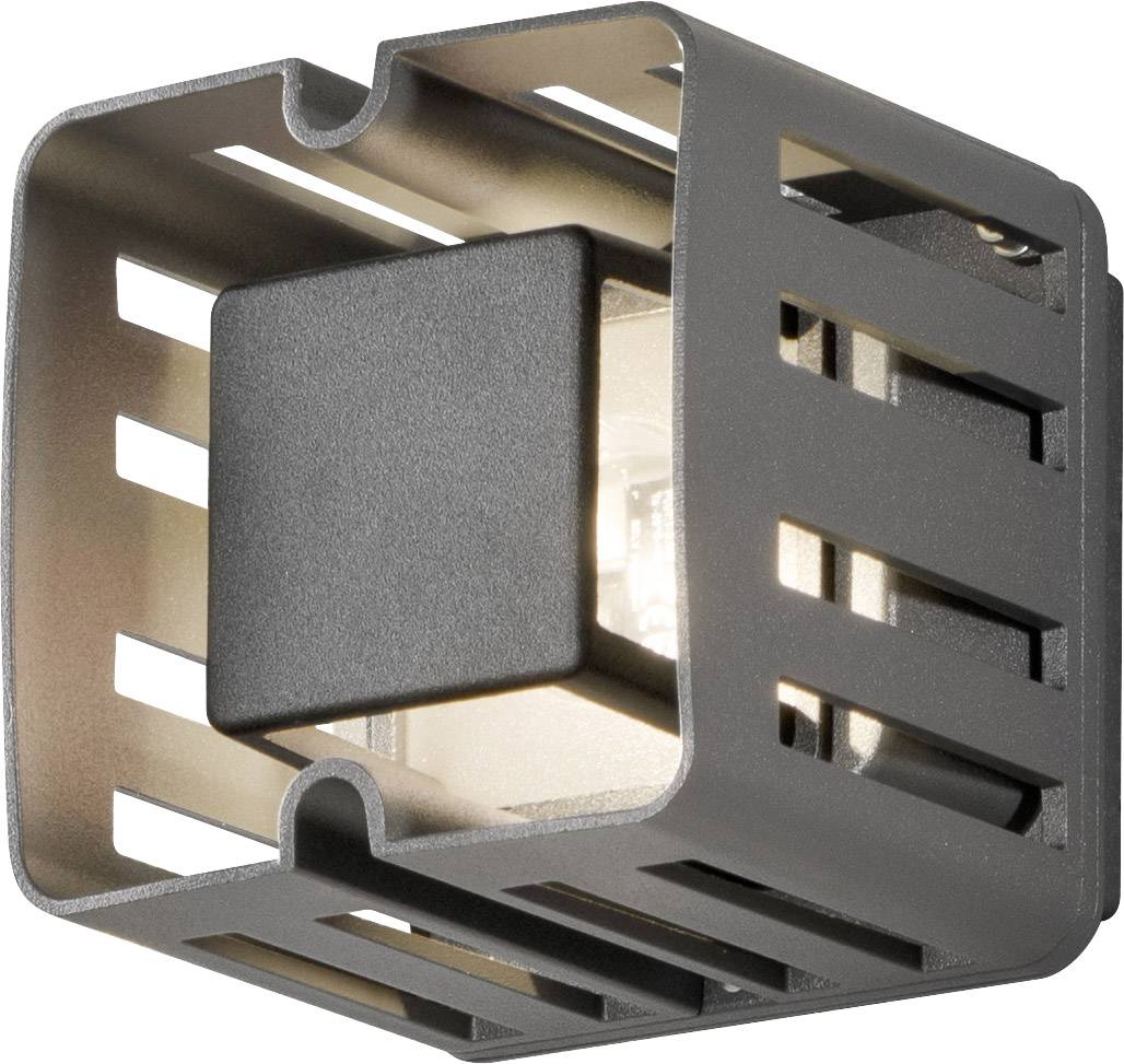 Applique LED extérieure Konstsmide Pescara 7978-370 LED intégrée anthracite, noir