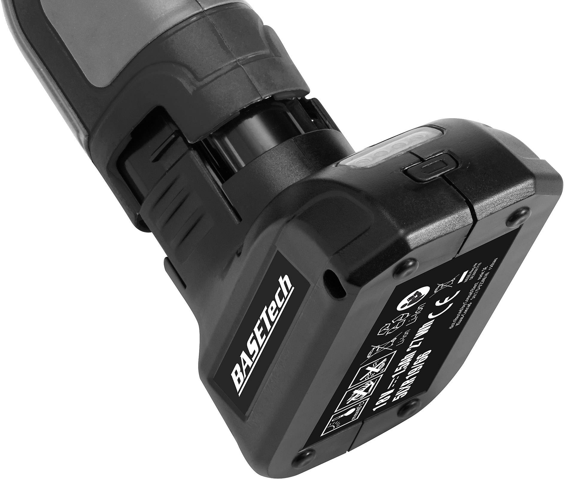 Basetech 1493005 Batterie pour outil 18 V 1.5 Ah Li-Ion
