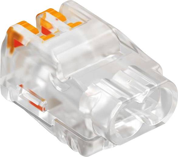 Borne de raccordement OBO Bettermann 61 225 FL 1790 flexible: 0.2-2.5 mm² rigide: 0.2-2.5 mm² Nombre de pôles: 2 orange
