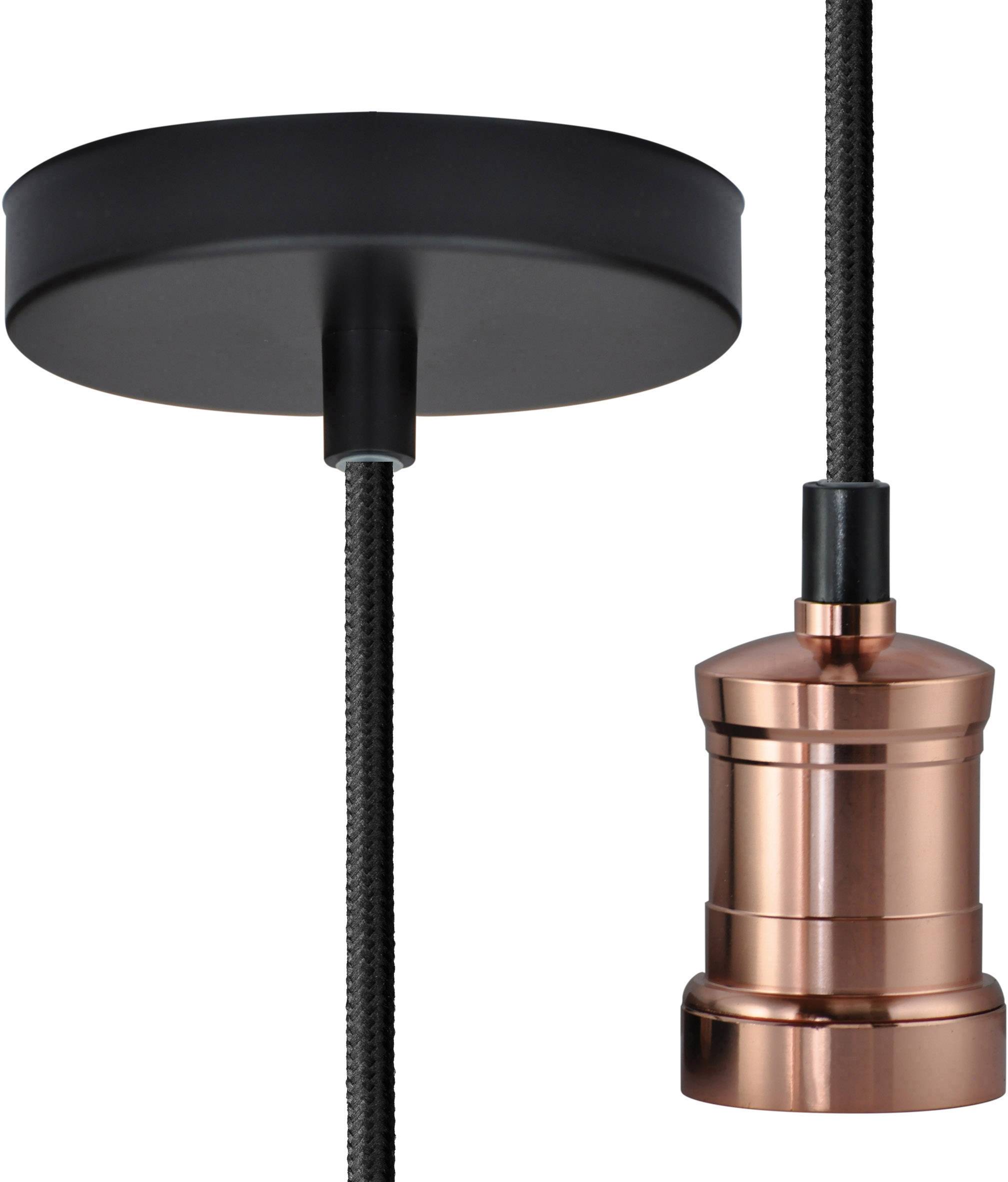 Luminaire à suspendre 1x E27 sans ampoule Segula Chicago 50564 cuivre 1 pc(s)