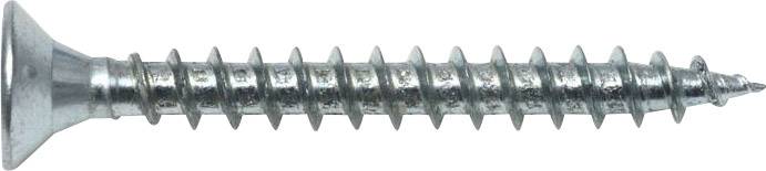 SWG 186352580 Vis agglo 3.5 mm 25 mm cruciforme Pozidriv acier galvanisé 10 pc(s)