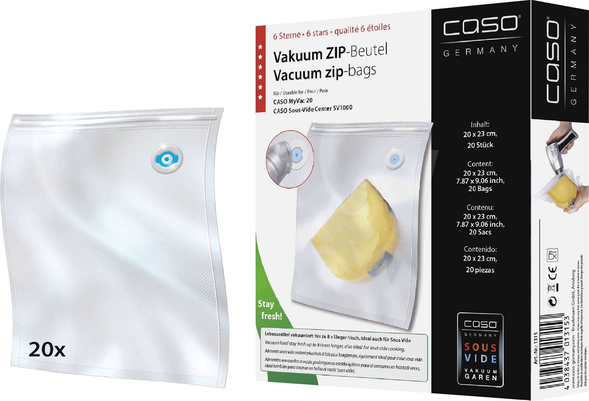 Sachets sous vide CASO 1315 20 pc(s)