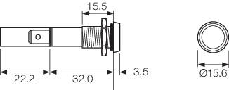 Voyant de signalisation LED Arcolectric (Bulgin Ltd.) C0275OSLAD orange 12 V/DC 20 mA 1 pc(s)