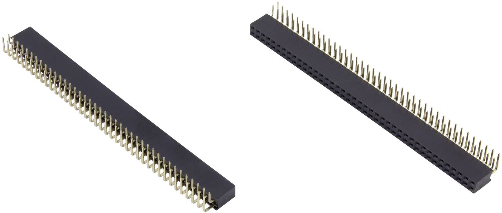 Connfly Barrette femelle (standard) Nbr de rangées: 1 Nombre de pôles par rangée: 6 DS1024-1*6R2