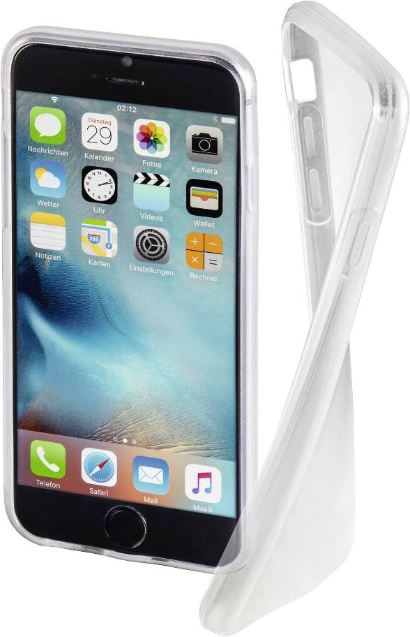 Hama Crystal Coque arrière Apple iPhone 7, iPhone 8, iPhone SE (2. Generation), iPhone SE (3. Generation) transparent