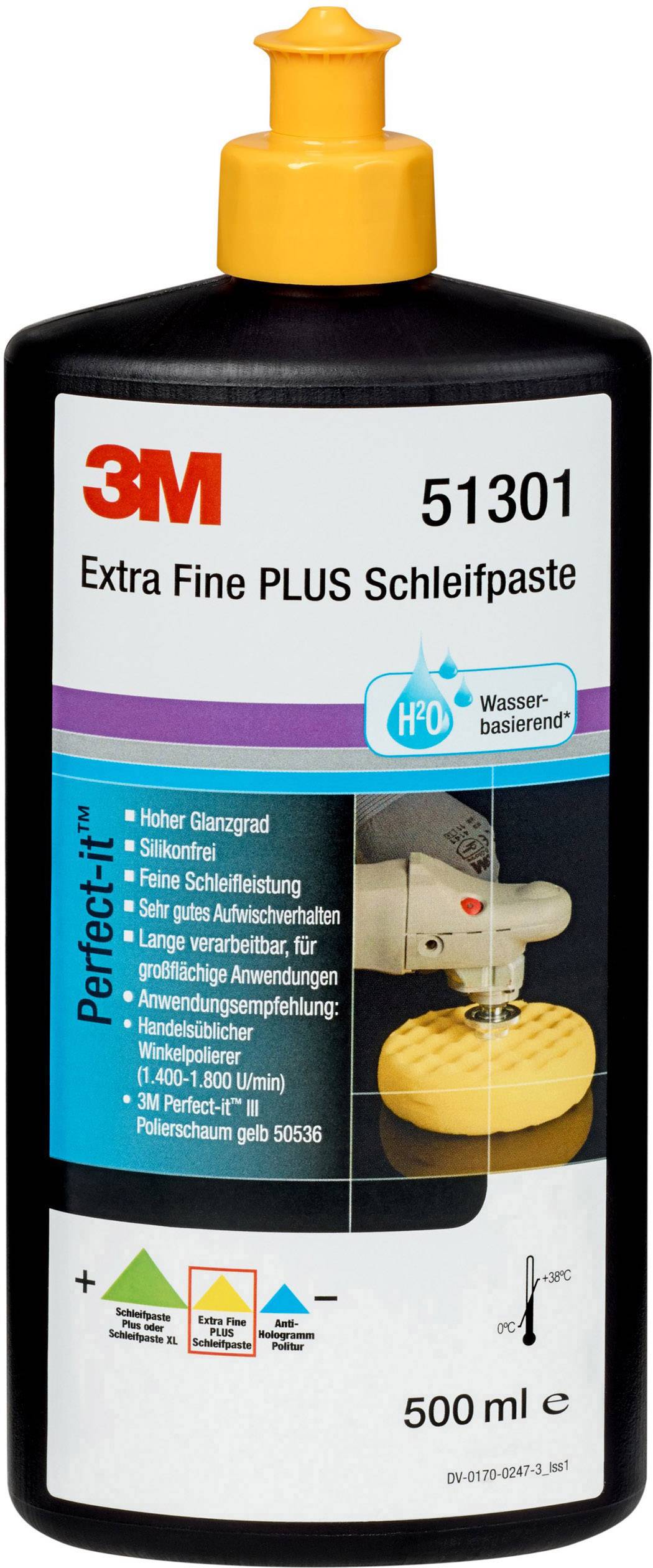 3M Perfect-it™ III Extra Fine 51301 Polish pour voiture 500 ml