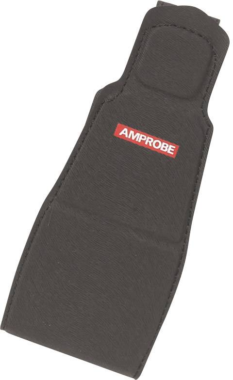 Un étui noir avec un logo rouge 'AMPROBE'. Il est conçu pour protéger ou ranger un outil ou un appareil.