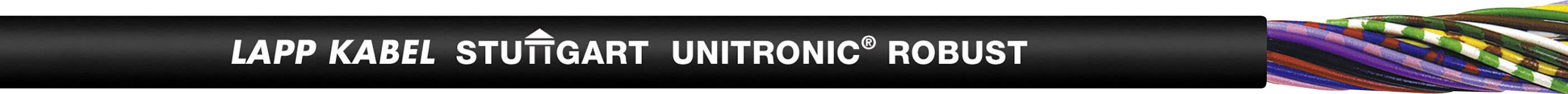 LAPP 1032012/100 Câble bus UNITRONIC® ROBUST 2 x 0.25 mm² noir 100 m